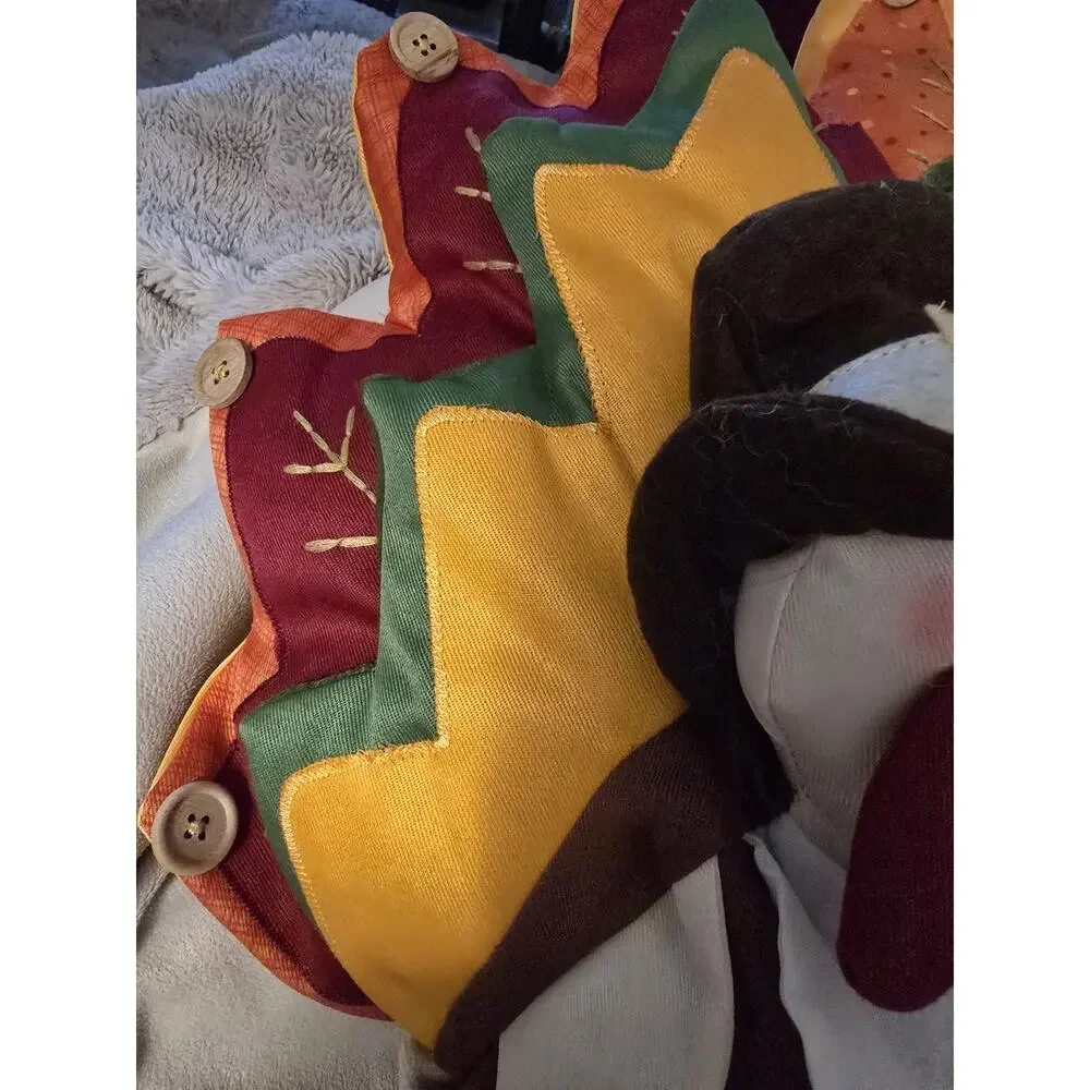 Kohl's Thanksgiving Turkey Pillow Fall Harvest Decor NWT